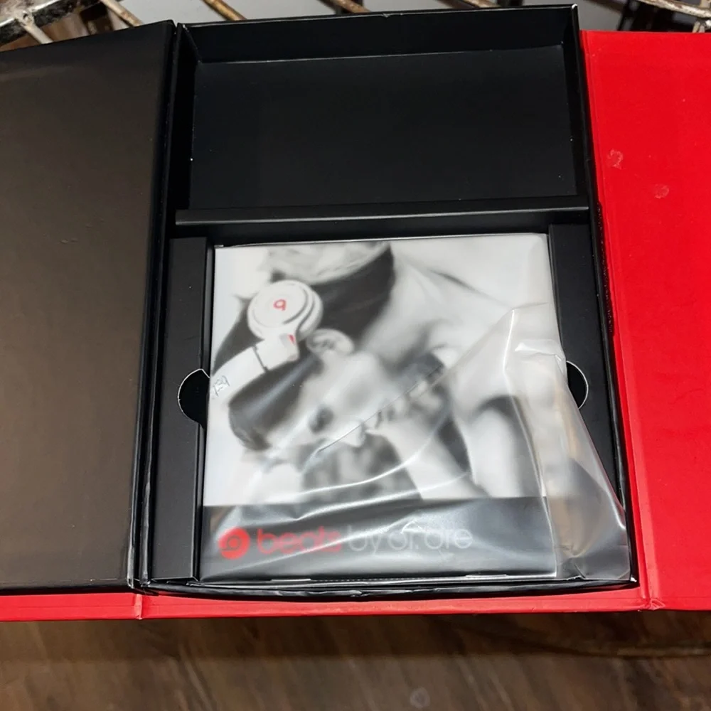 Beats by Dre nice red and grey in box